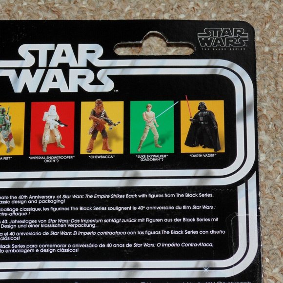 2020 Hasbro Star Wars ESB 40th 6" Black Series Luke Skywalker Dagobah MIB New - Picture 8 of 10